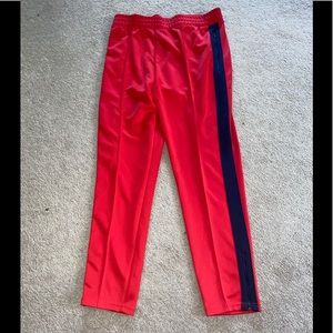 Nike lab x Martine rose L red joggers